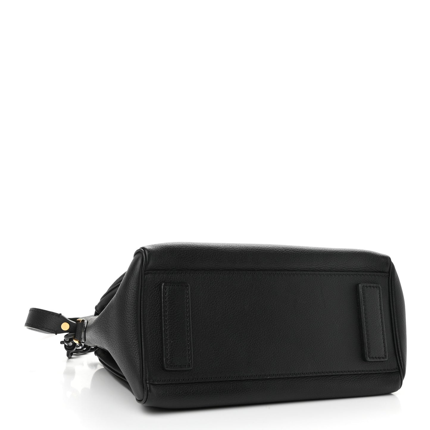 Calfskin Medium La Medusa Top Handle Handbag Black Lilac