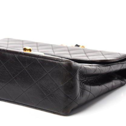 Chanel Lambskin Quilted XL Jumbo Single Flap Black 7 of 12