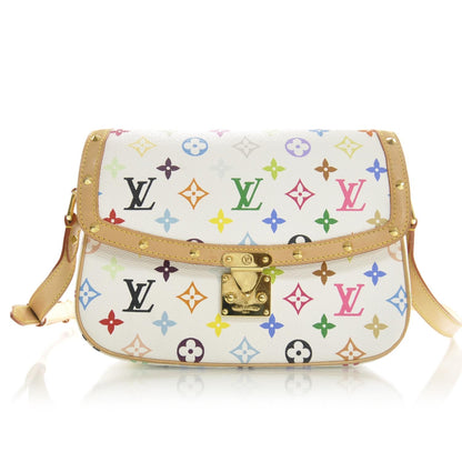 Louis Vuitton Monogram Multicolor Sologne White 1 of 9