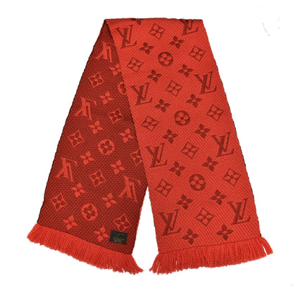 Louis Vuitton Wool Silk Logomania Scarf Orient 3 of 4