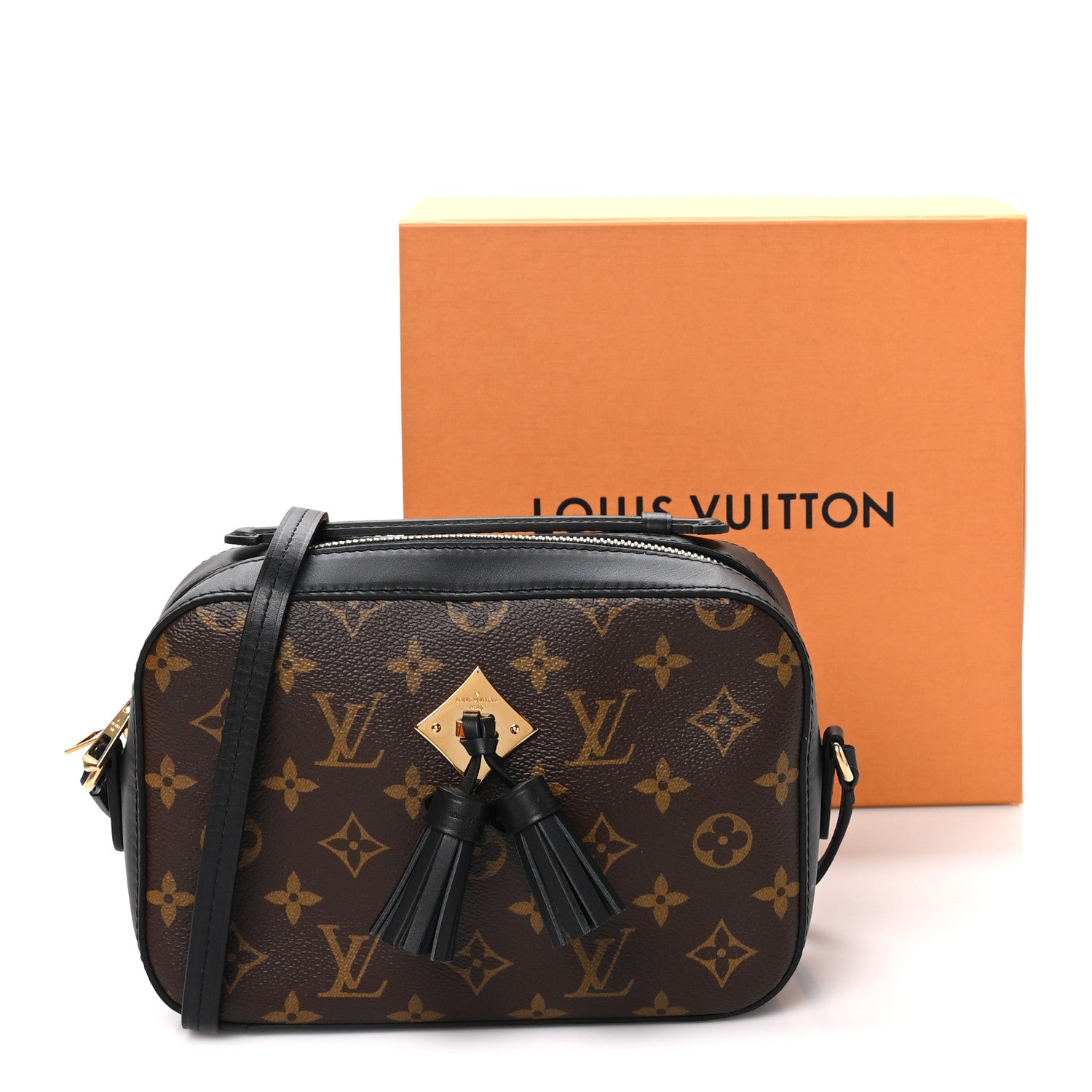 Louis Vuitton Monogram Saintonge Black 9 of 9