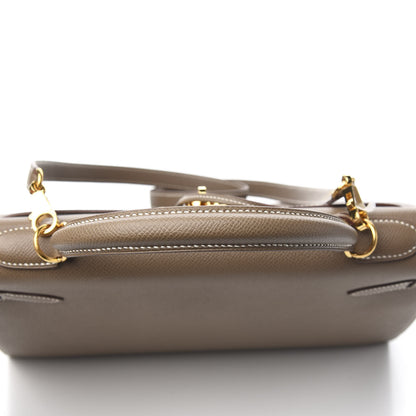 Hermes Epsom Kelly Sellier 32 Etoupe 32 of 34
