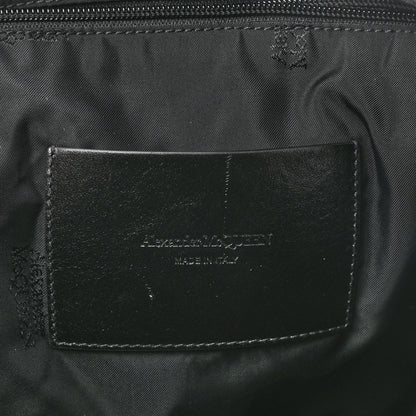 Alexander McQueen Canvas Selvedge Duffle Black Red 5 of 8