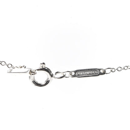 Tiffany Sterling Silver Small T Smile Pendant Necklace 5 of 6