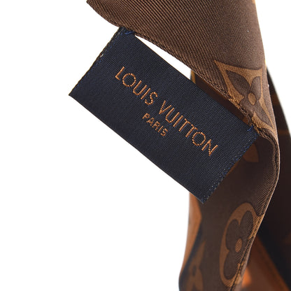 Louis Vuitton Silk Monogram Confidential Bandeau Brown 5 of 5