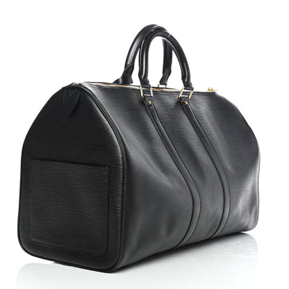 Louis Vuitton Epi Keepall 45 Black 2 of 4
