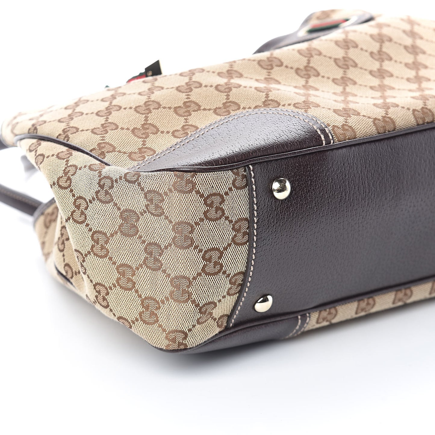 Monogram Medium Princy Tote Dark Brown