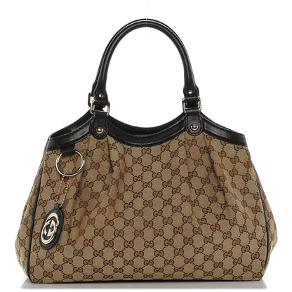 Gucci Monogram Medium Sukey Tote Dark Brown 1 of 7