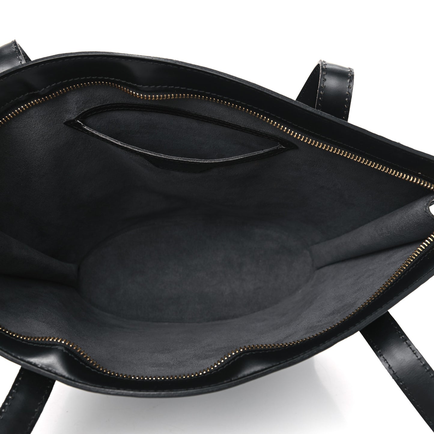 Epi Saint Jacques PM Long Straps Black