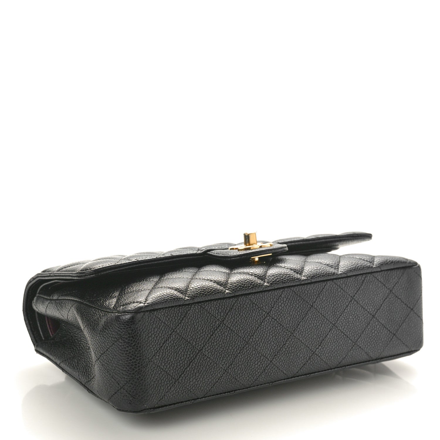 Chanel Caviar Quilted Medium Double Flap Black 4 of 12