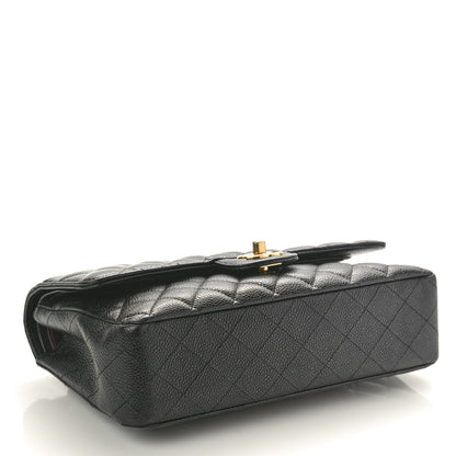 Chanel Caviar Quilted Medium Double Flap Black 4 of 12