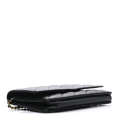 Chanel Caviar Quilted Wallet on Chain WOC Black 4 of 11