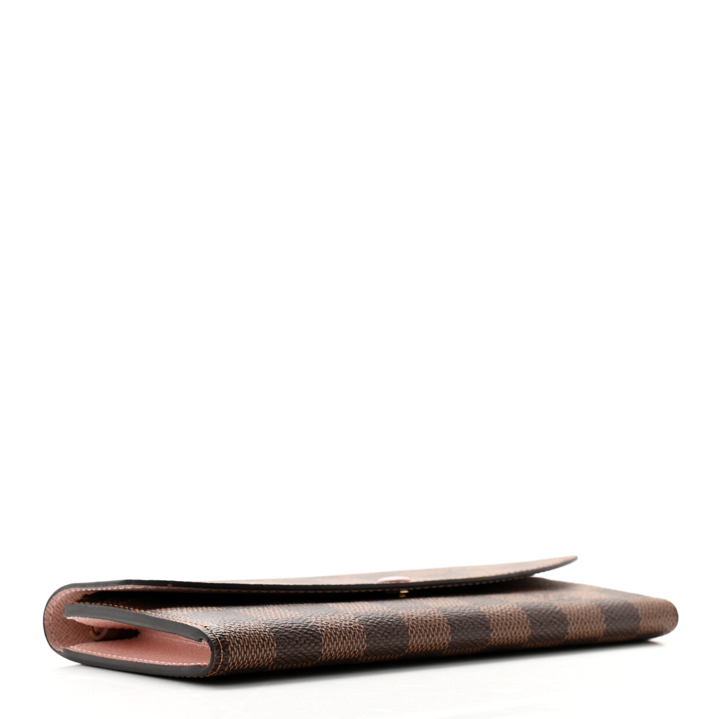 Damier Ebene Emilie Wallet Rose Ballerine