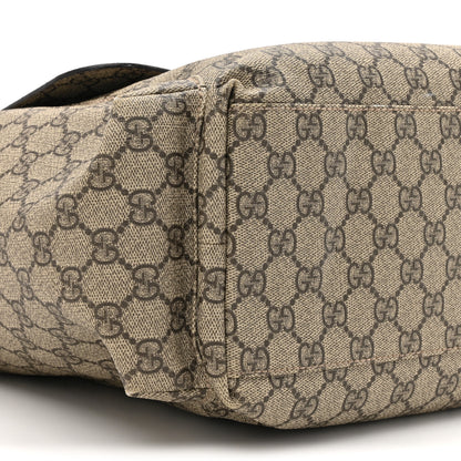 Gucci GG Plus Monogram Messenger Diaper Bag Dark Brown 11 of 20