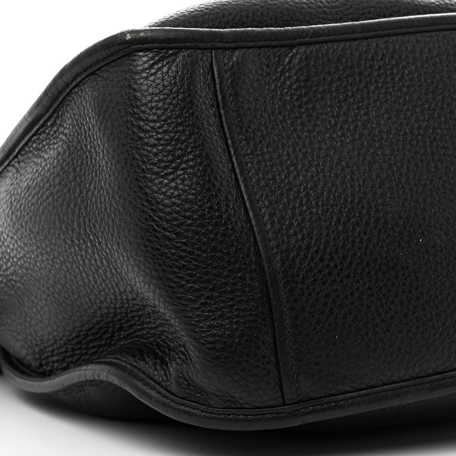 Prada Vitello Daino Hobo Messenger Bag Black 8 of 12