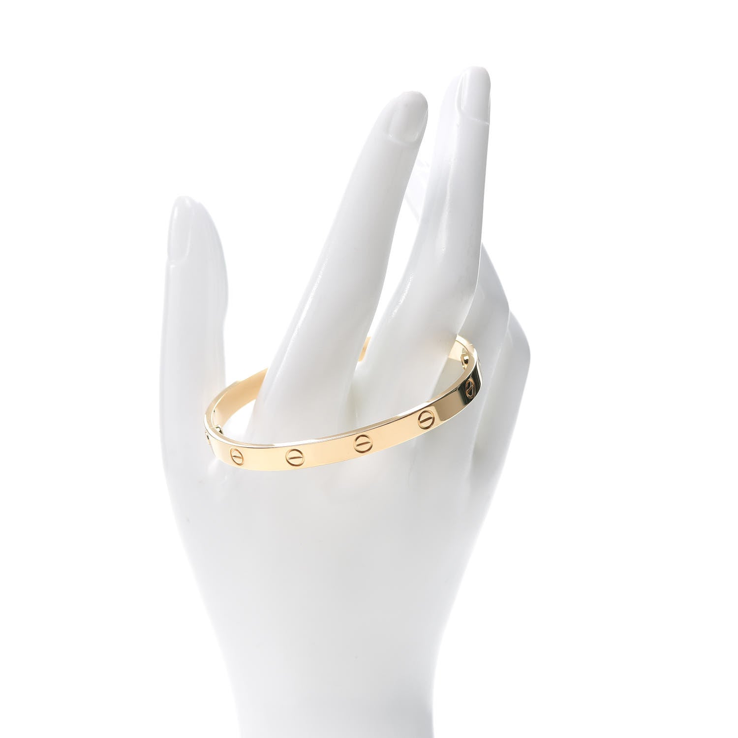 Cartier 18K Yellow Gold LOVE Bracelet 18 2 of 7