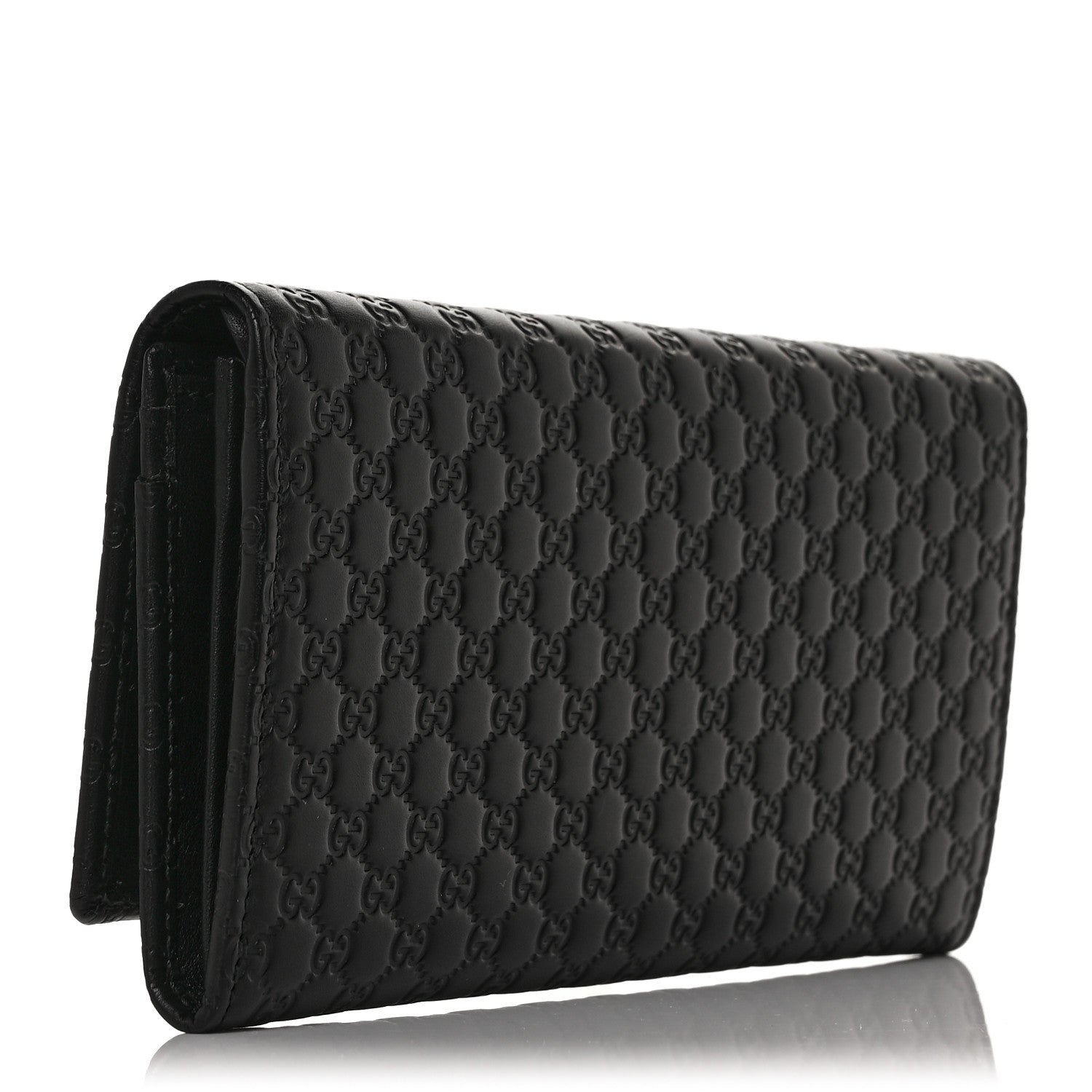 Gucci Soft Microguccissima Continental Wallet Black 3 of 9