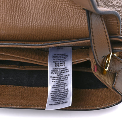 Burberry Derby Calfskin House Check Small Camberley Dark Sand 3 of 8