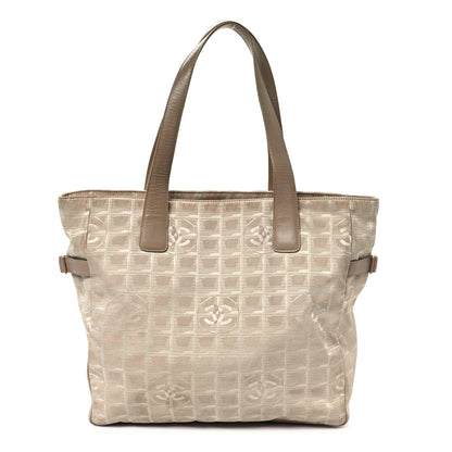 Chanel Nylon Travel Large Tote Beige 1 of 12