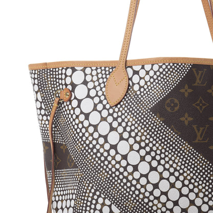 Louis Vuitton Monogram Kusama Waves Neverfull MM White 7 of 14
