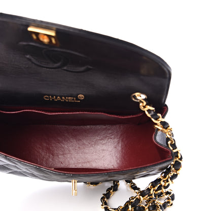 Chanel Lambskin Quilted Small Single Flap Black 4 of 21