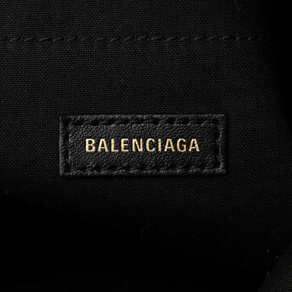 Balenciaga Arena Calfskin Medium Monaco Chain Shoulder Bag Black 7 of 10