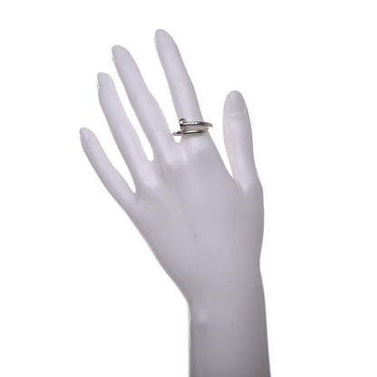 Cartier 18K White Gold Juste Un Clou Ring 56 7.5 2 of 6
