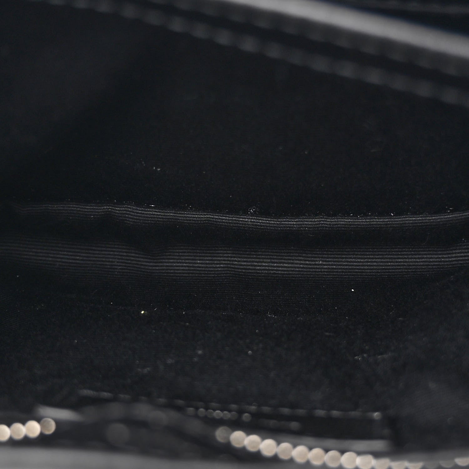 Saint Laurent Calfskin Y Quilted Monogram Toy Loulou Crossbody Bag Black 6 of 12