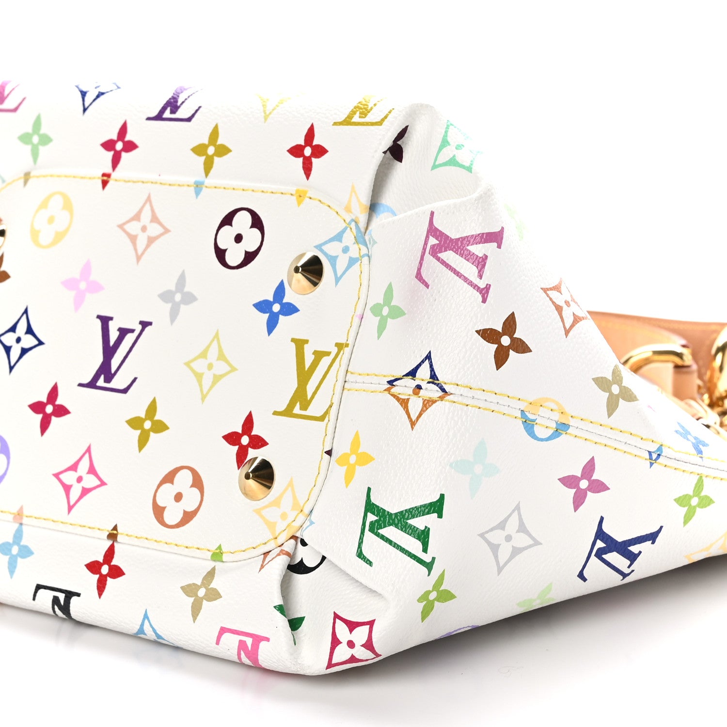 Louis Vuitton Monogram Multicolor Annie MM White 10 of 10
