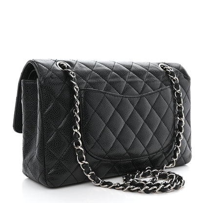 Chanel Caviar Quilted Medium Double Flap Black 3 of 20