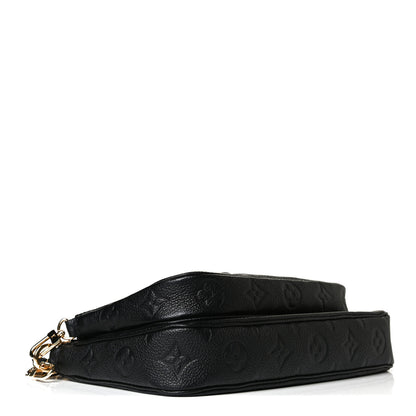 Louis Vuitton Empreinte Monogram Giant Multi Pochette Accessories Black 5 of 12