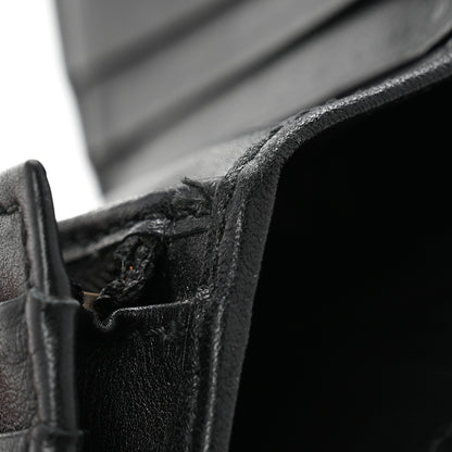 Gucci Calfskin Matelasse GG Marmont Card Case Wallet Black 9 of 11