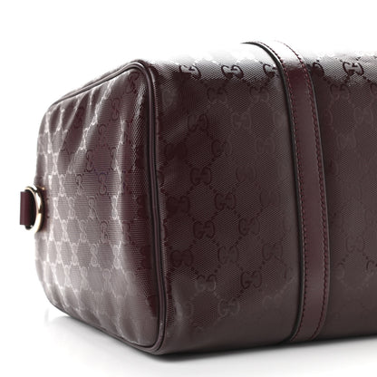 Gucci Imprime Monogram Medium Joy Boston Bordeaux 9 of 10