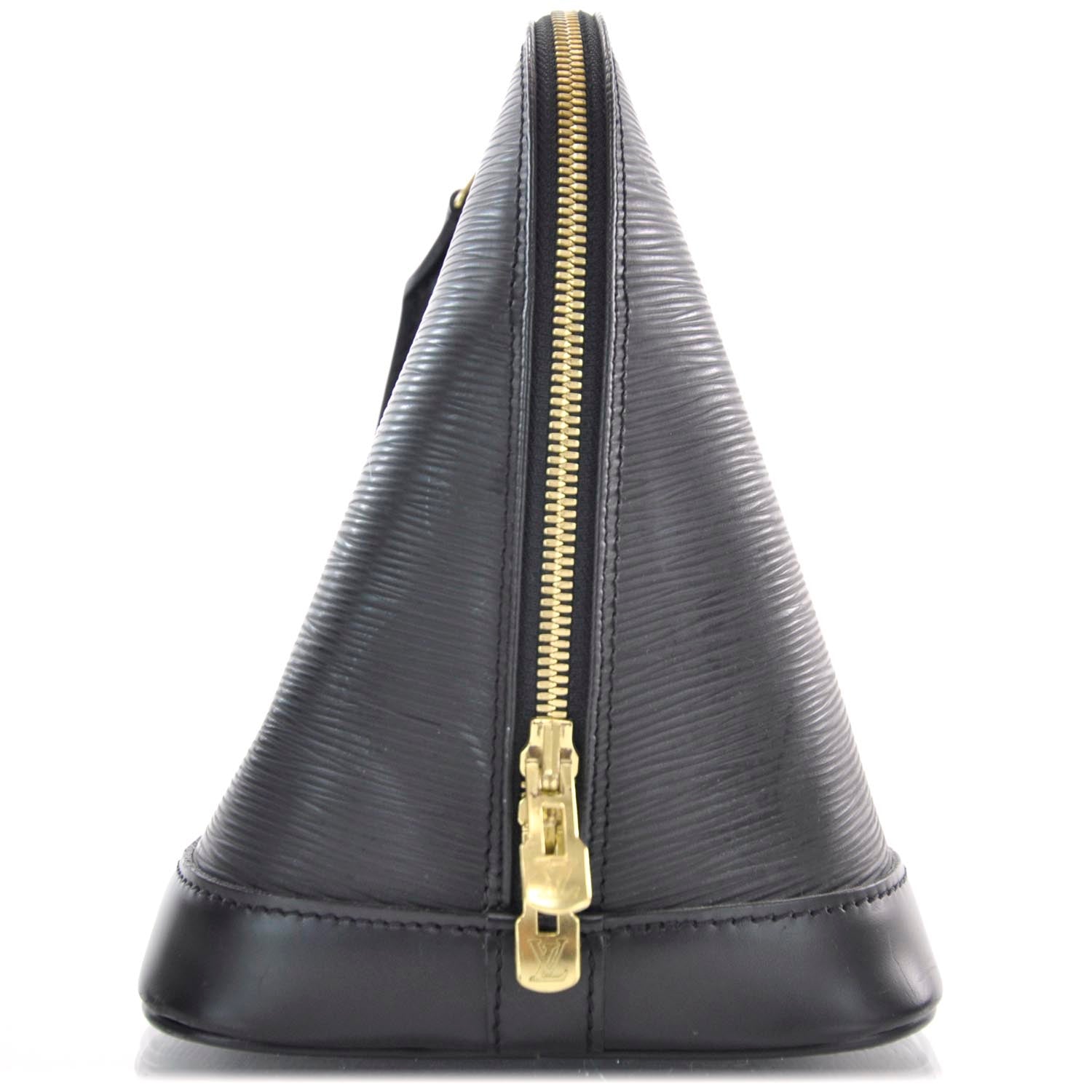 Louis Vuitton Epi Alma Black 4 of 10
