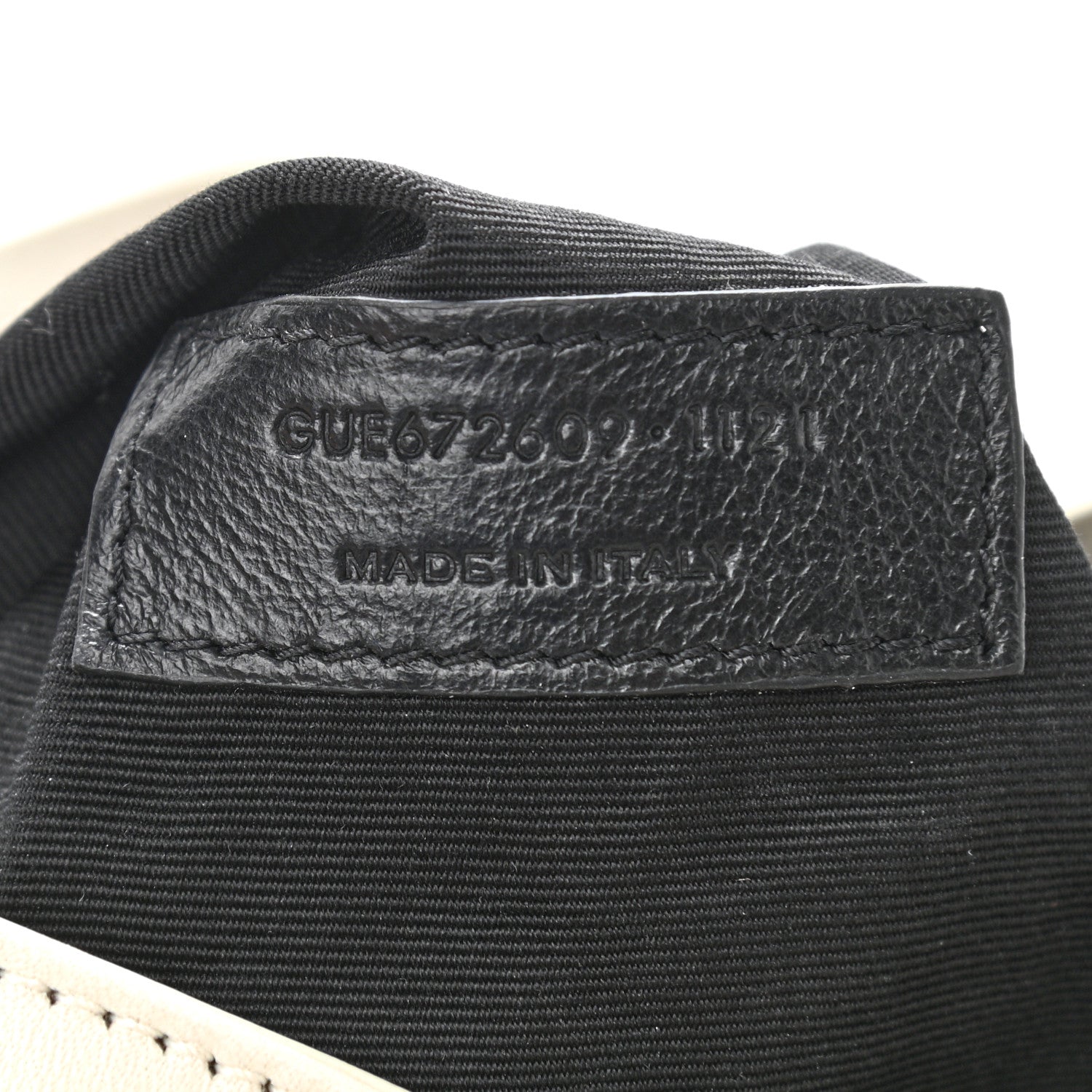 Saint Laurent Lambskin Matelasse Monogram Joe Backpack Cream 7 of 10