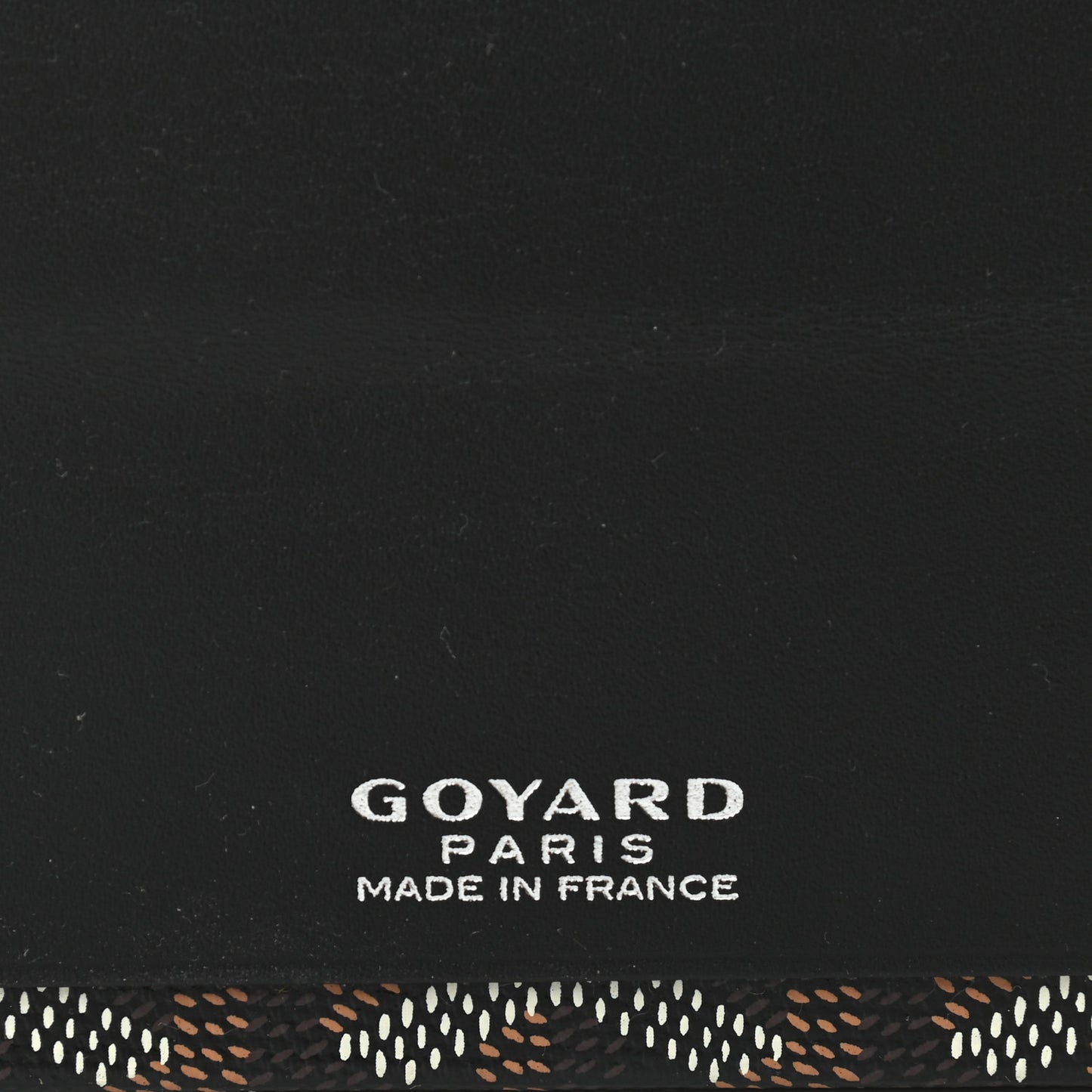 Goyardine Regina Trunk Black Gold