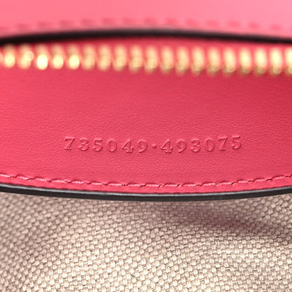 Gucci Calfskin GG Matelasse Chain Handbag Rhodamine Pink Natural 7 of 10