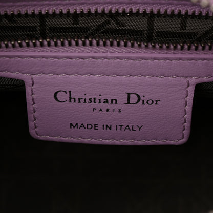 Christian Dior Lambskin Cannage Medium Lady Dior Purple 6 of 10