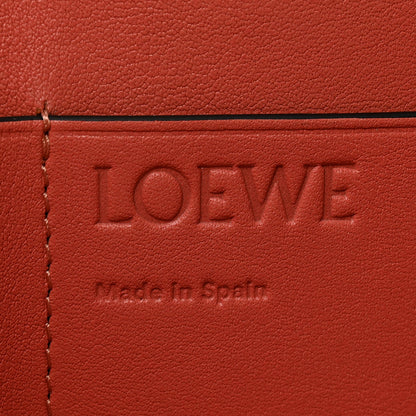 Loewe Grained Calfskin Anagram Embossed Trifold Wallet Light Oat Honey 6 of 9