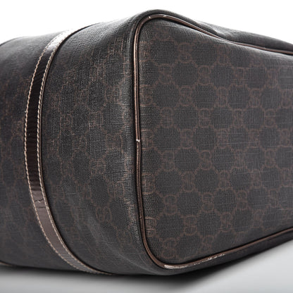 Gucci Metallic Monogram GG Plus Boston Tote Bronze 9 of 12