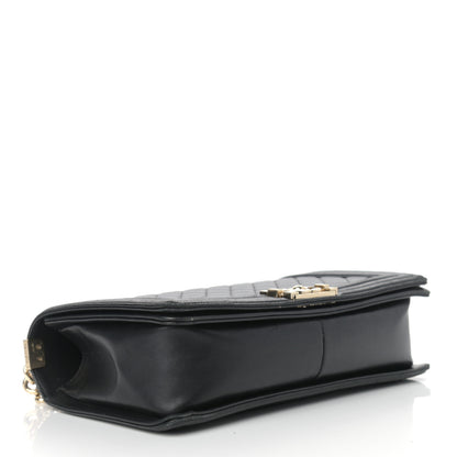 Chanel Lambskin Quilted New Medium Boy Flap Black 4 of 17