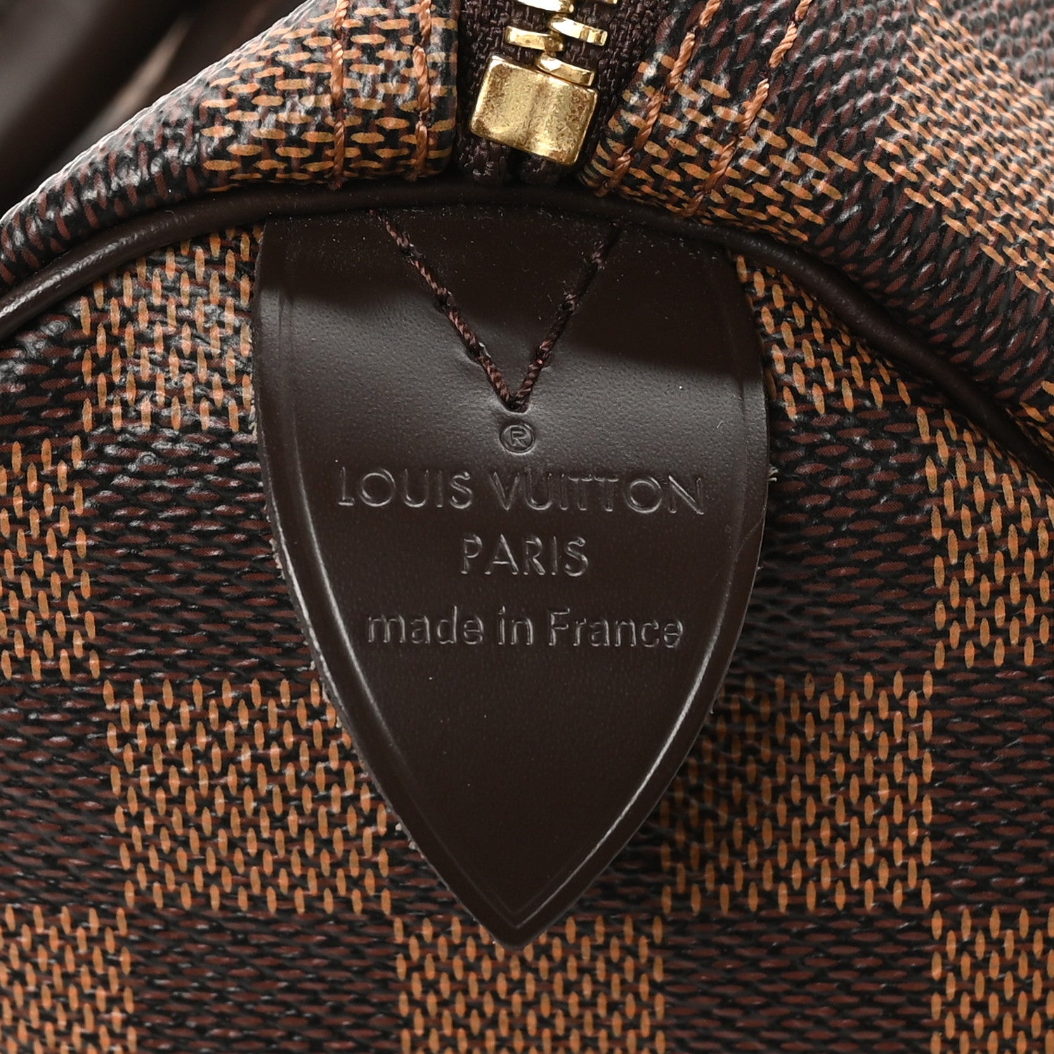 Louis Vuitton Damier Ebene Speedy 30 7 of 10