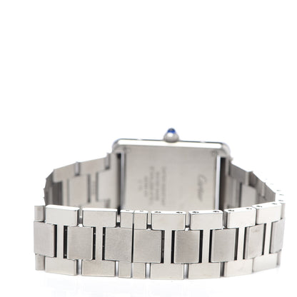 Cartier Stainless Steel 24mm Tank Solo Quartz Watch 4 of 7