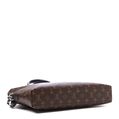 Louis Vuitton Monogram Macassar Porte-Documents Jour 3 of 7