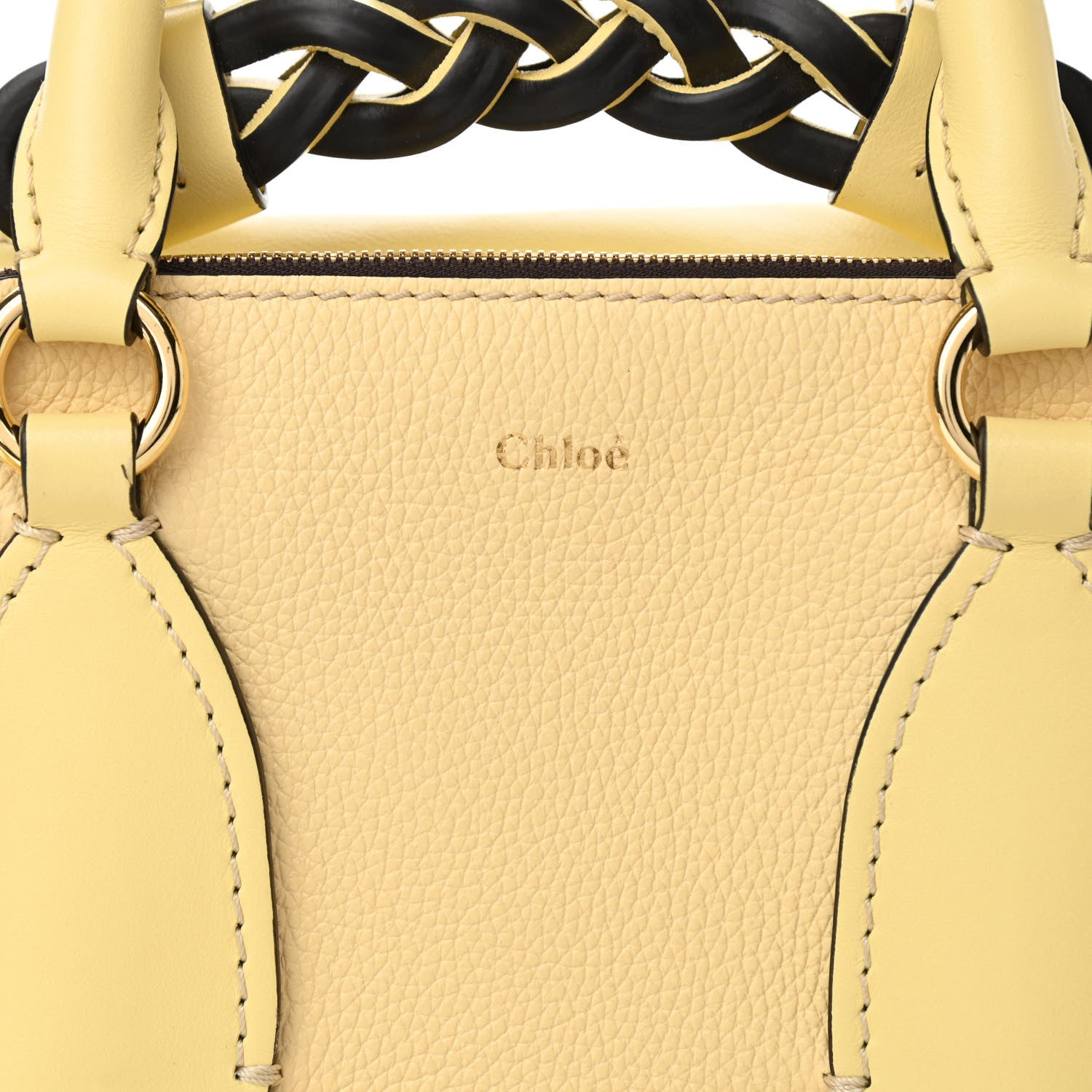 Chloe Calfskin Small Daria Softy Yellow 8 of 12