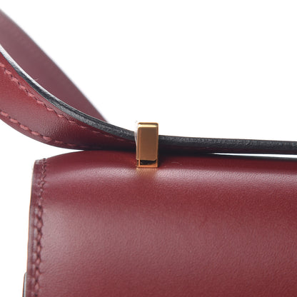Hermes Veau Monsieur Constance 18 Rouge H 10 of 21