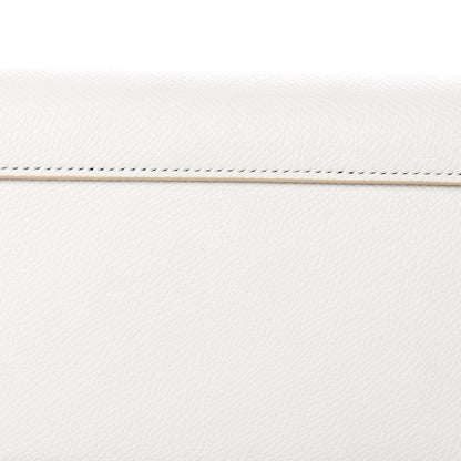 Celine Grained Calfskin Micro Belt Bag White 10 of 10