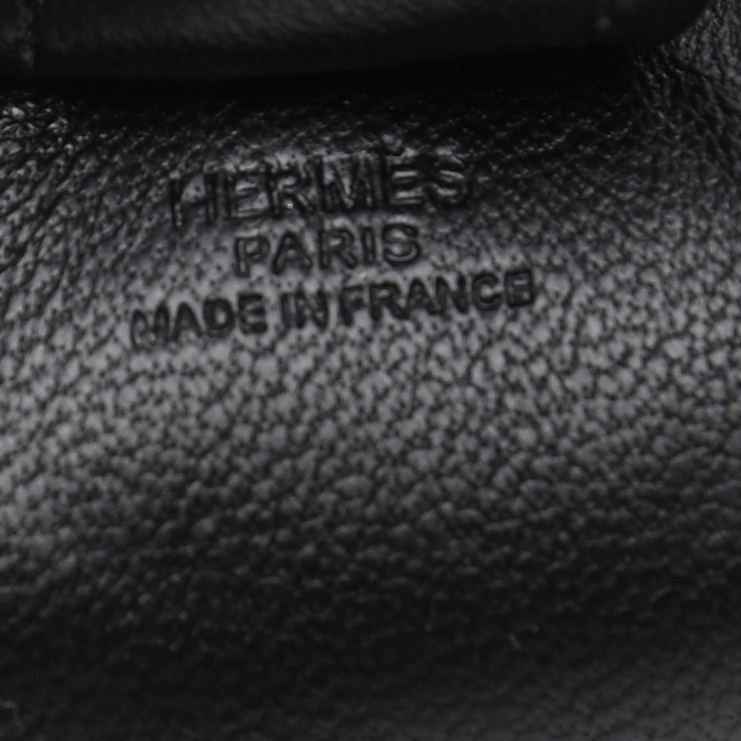 Milo Lambskin Grigri Rodeo Horse Bag Charm PM So Black