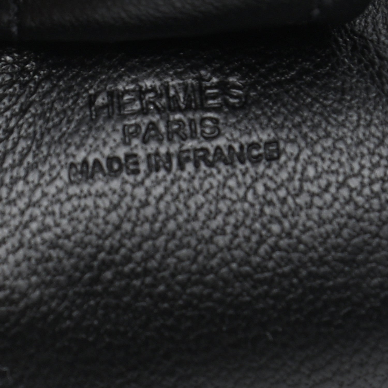 Hermes Milo Lambskin Grigri Rodeo Horse Bag Charm PM So Black 3 of 4