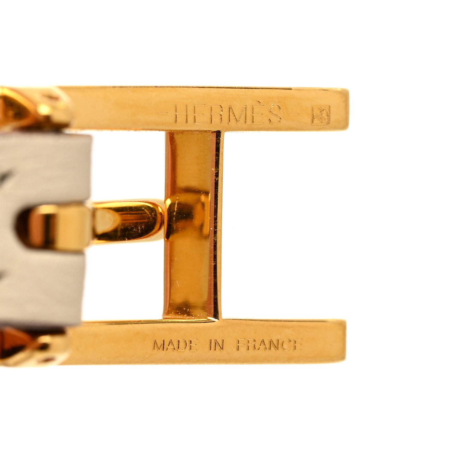 Hermes Swift Behapi Double Tour Reversible Bracelet XS Nata Jaune Ambre 8 of 8